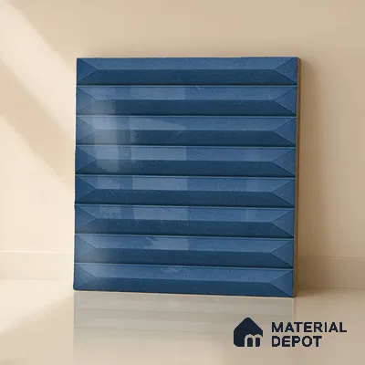 Faux Subway  Tile TL 07241 Crayon 1001 1 ft x 1 ft Ceramic Glossy Finish - 9 mm  | 2 mm Spacer is Mandatory | Please Expect a Slight Variation of Pattern (Sample)